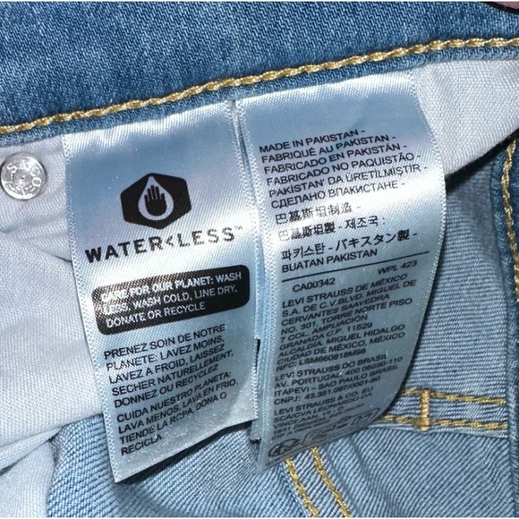 Levi’s CLASSIC STRAIGHT FIT WOMEN'S JEANS - Picture 5 of 7